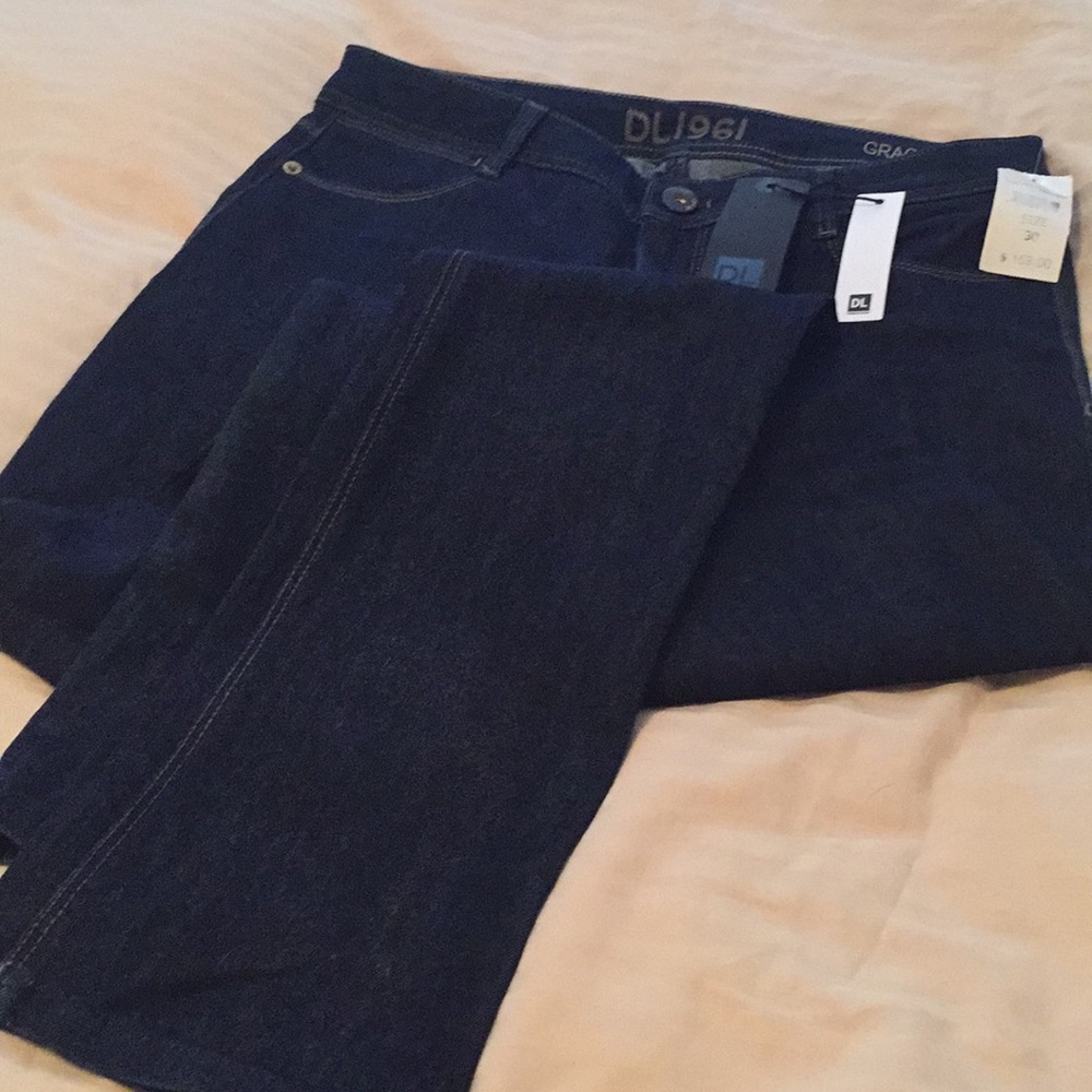 NWT DL1961 Jeans Grace High-Rise Straight